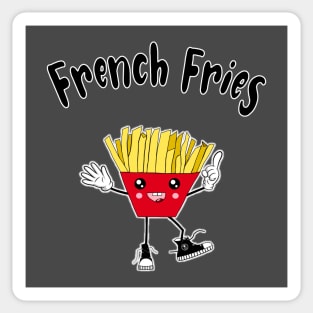 French Fries - Comic Sticker